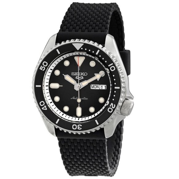 FX04903B NWT Seiko Fashion Men's Automatic Steel Authentic Watch - Picture 1 of 3
